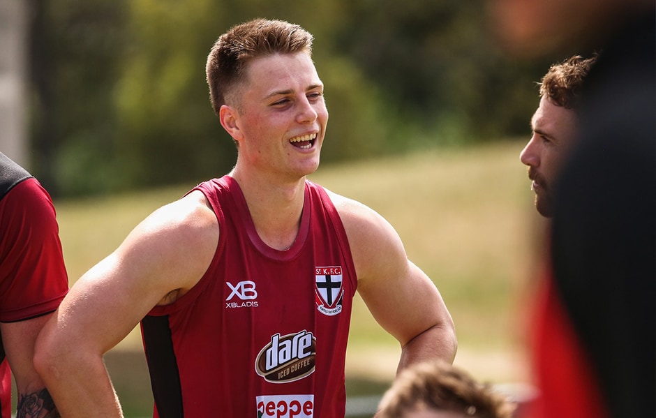 Langlands940.jpg After 13 games for Sandringham in 2018, Doulton Langlands has his eye on an AFL debut. - Doulton Langlands